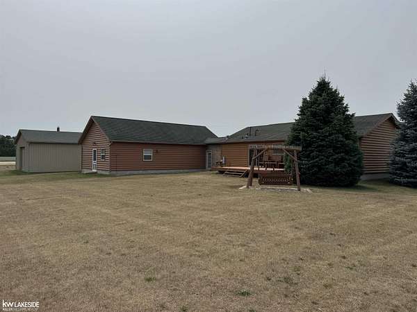 5.39 Acres of Land with Home for Sale in Bay Port, Michigan