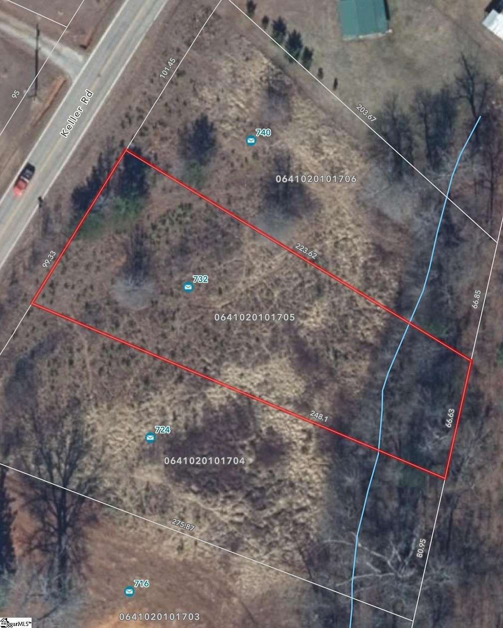 0.5 Acres of Residential Land for Sale in Taylors, South Carolina