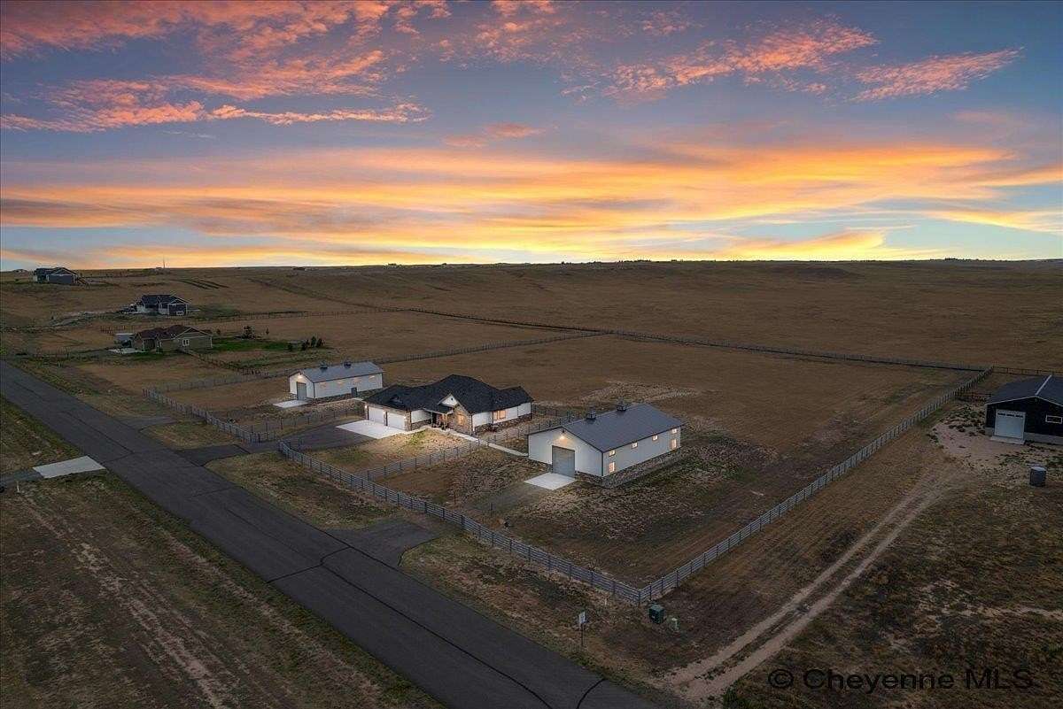 4.89 Acres of Land with Home for Sale in Cheyenne, Wyoming