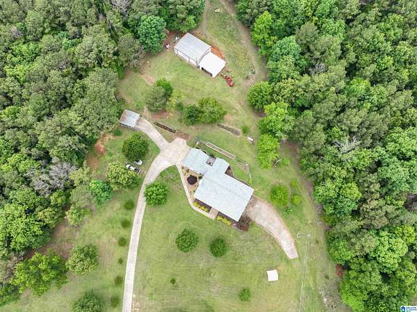 10.1 Acres of Land with Home for Sale in Eastaboga, Alabama