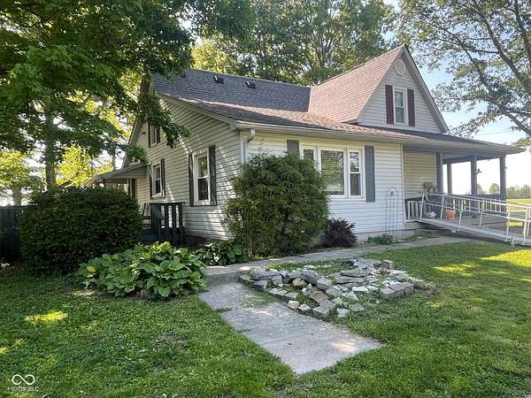 10.7 Acres of Land with Home for Sale in Quincy, Indiana