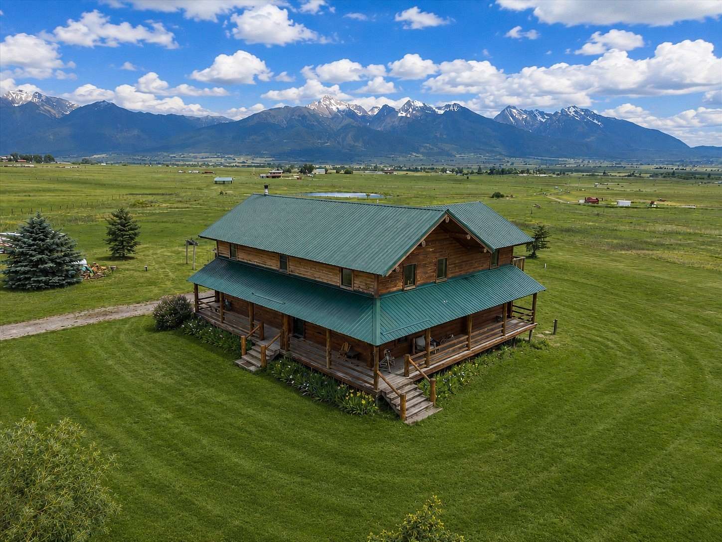 19.5 Acres of Land with Home for Sale in St. Ignatius, Montana