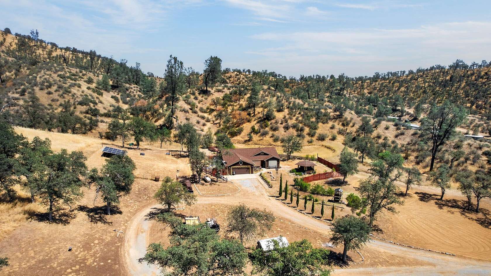 40 Acres of Recreational Land with Home for Sale in Igo, California