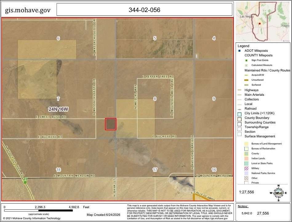 11 Acres of Land for Sale in Kingman, Arizona