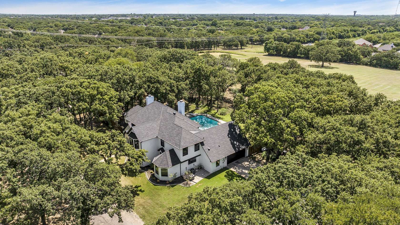 4 Acres of Land with Home for Sale in Arlington, Texas
