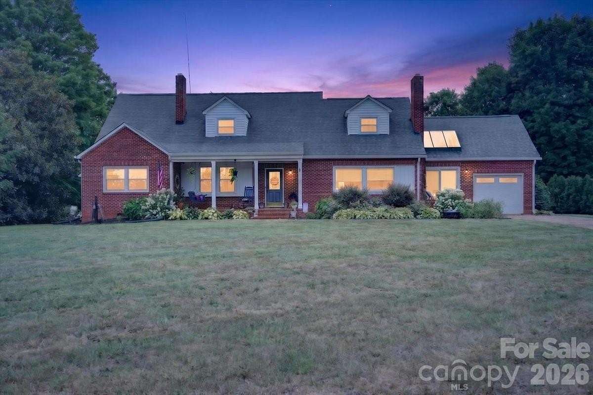 10.3 Acres of Land with Home for Sale in Lawndale, North Carolina