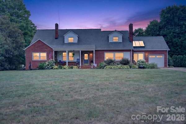 10.3 Acres of Land with Home for Sale in Lawndale, North Carolina