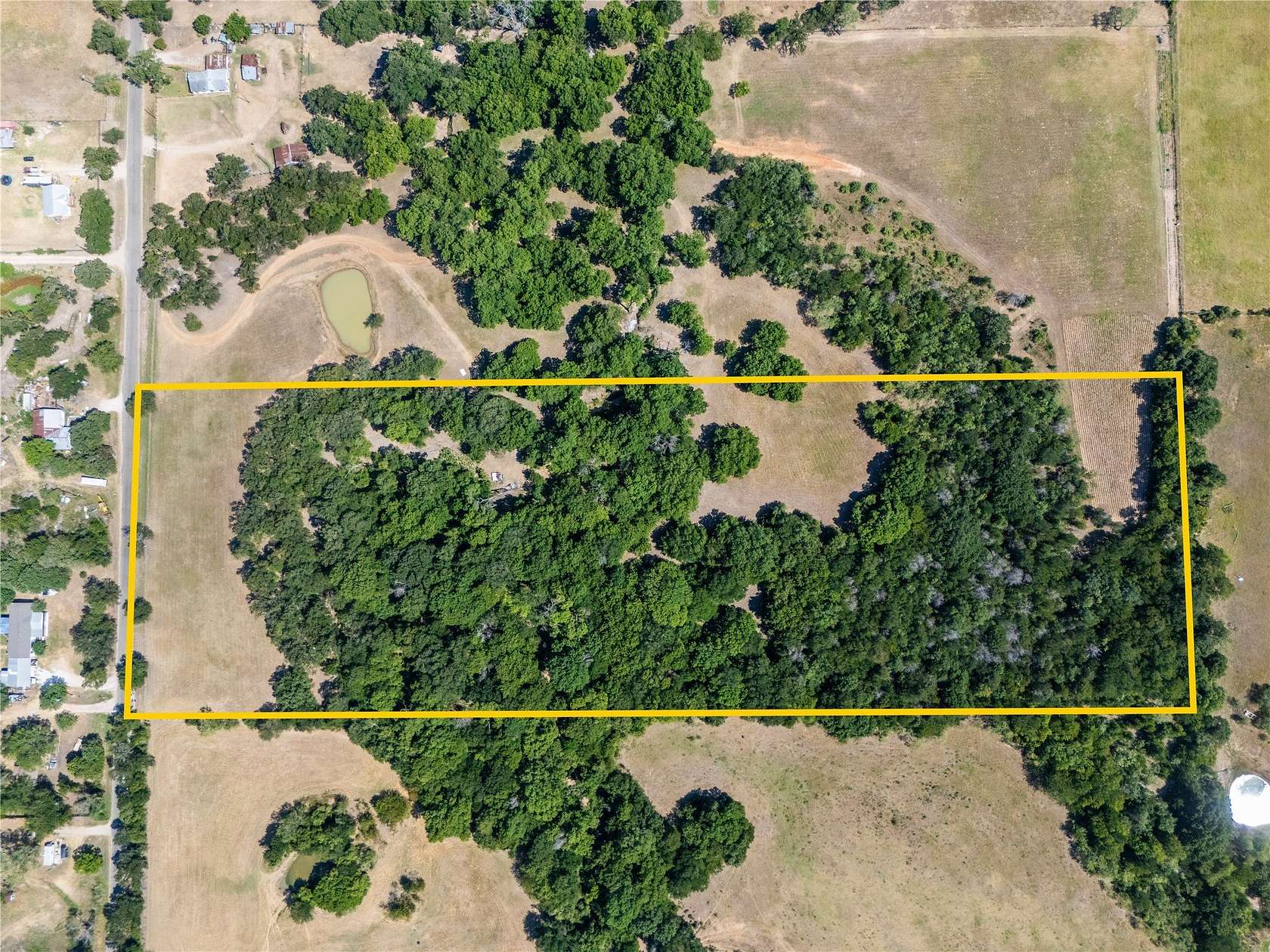10 Acres of Recreational & Residential Land for Sale in Gholson, Texas