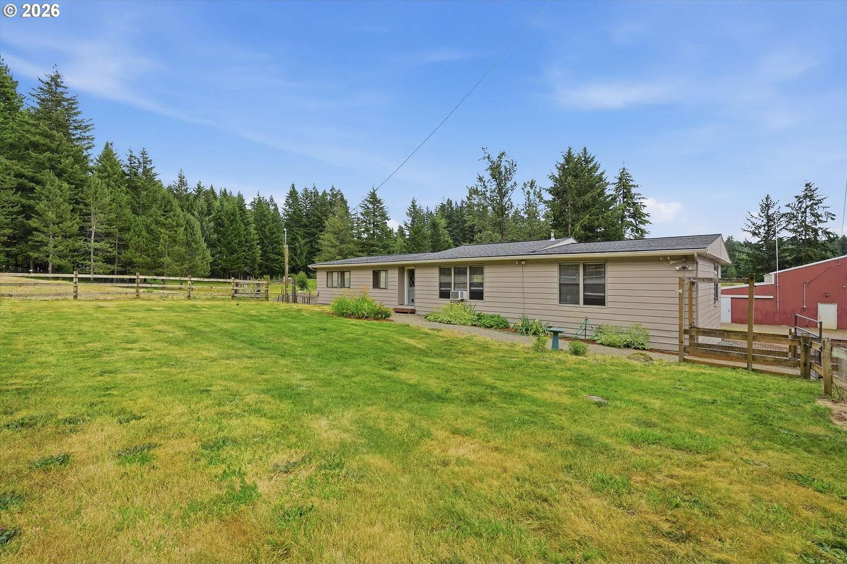 9.1 Acres of Land with Home for Sale in Estacada, Oregon