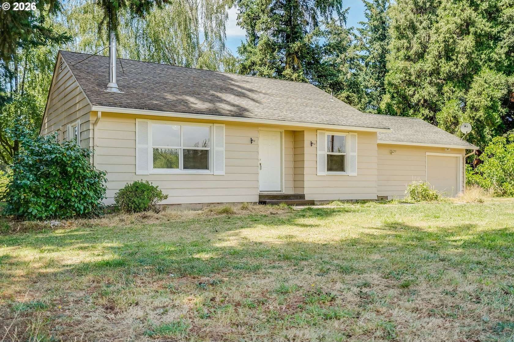18.3 Acres of Land with Home for Sale in St. Paul, Oregon