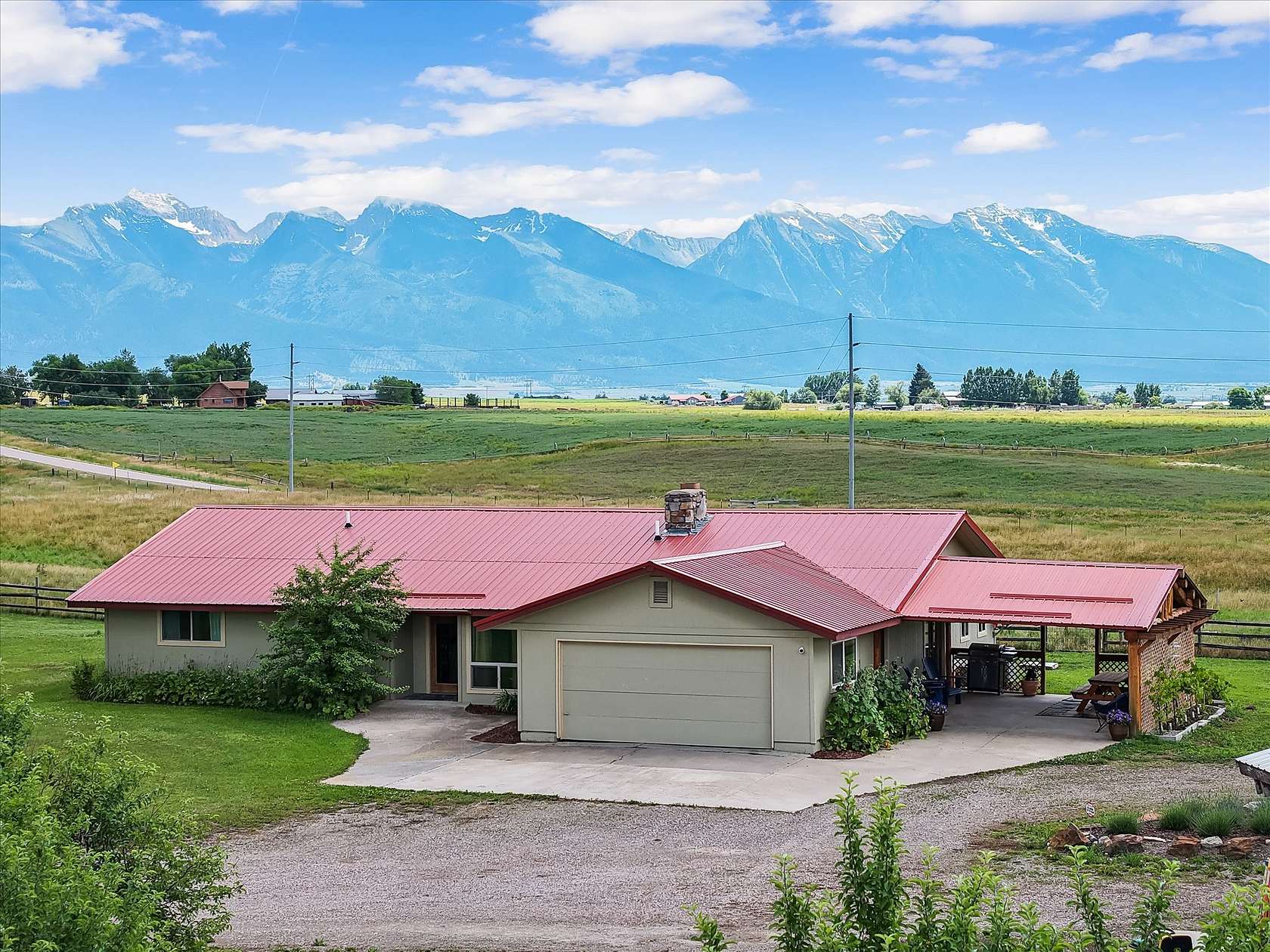51.5 Acres of Land with Home for Sale in Charlo, Montana