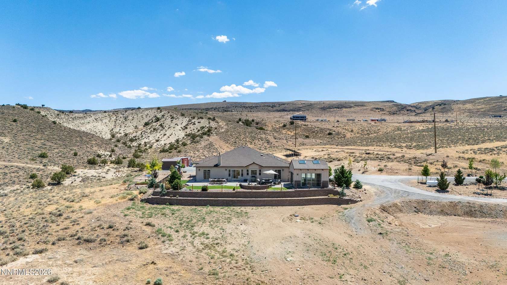 9.72 Acres of Land with Home for Sale in Spanish Springs, Nevada