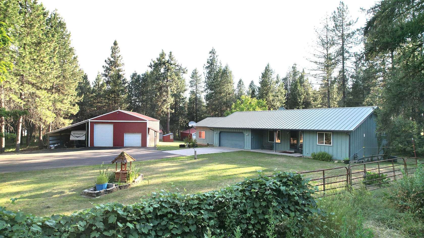 10 Acres of Land with Home for Sale in Deer Park, Washington