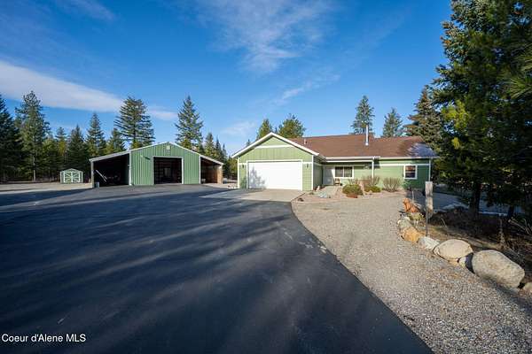 10.4 Acres of Land with Home for Sale in Spirit Lake, Idaho
