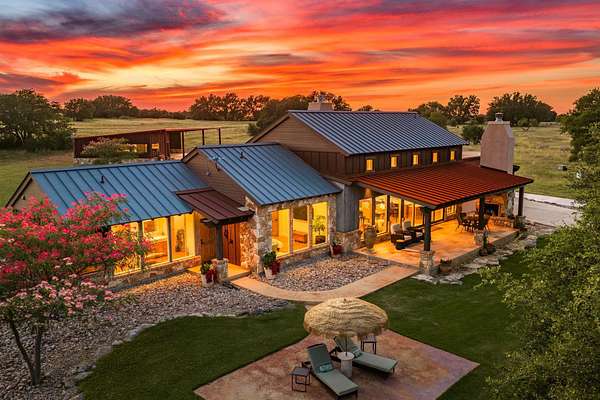 98 Acres of Land with Home for Sale in Bertram, Texas
