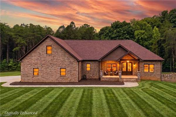 12.5 Acres of Land with Home for Sale in Lexington, North Carolina