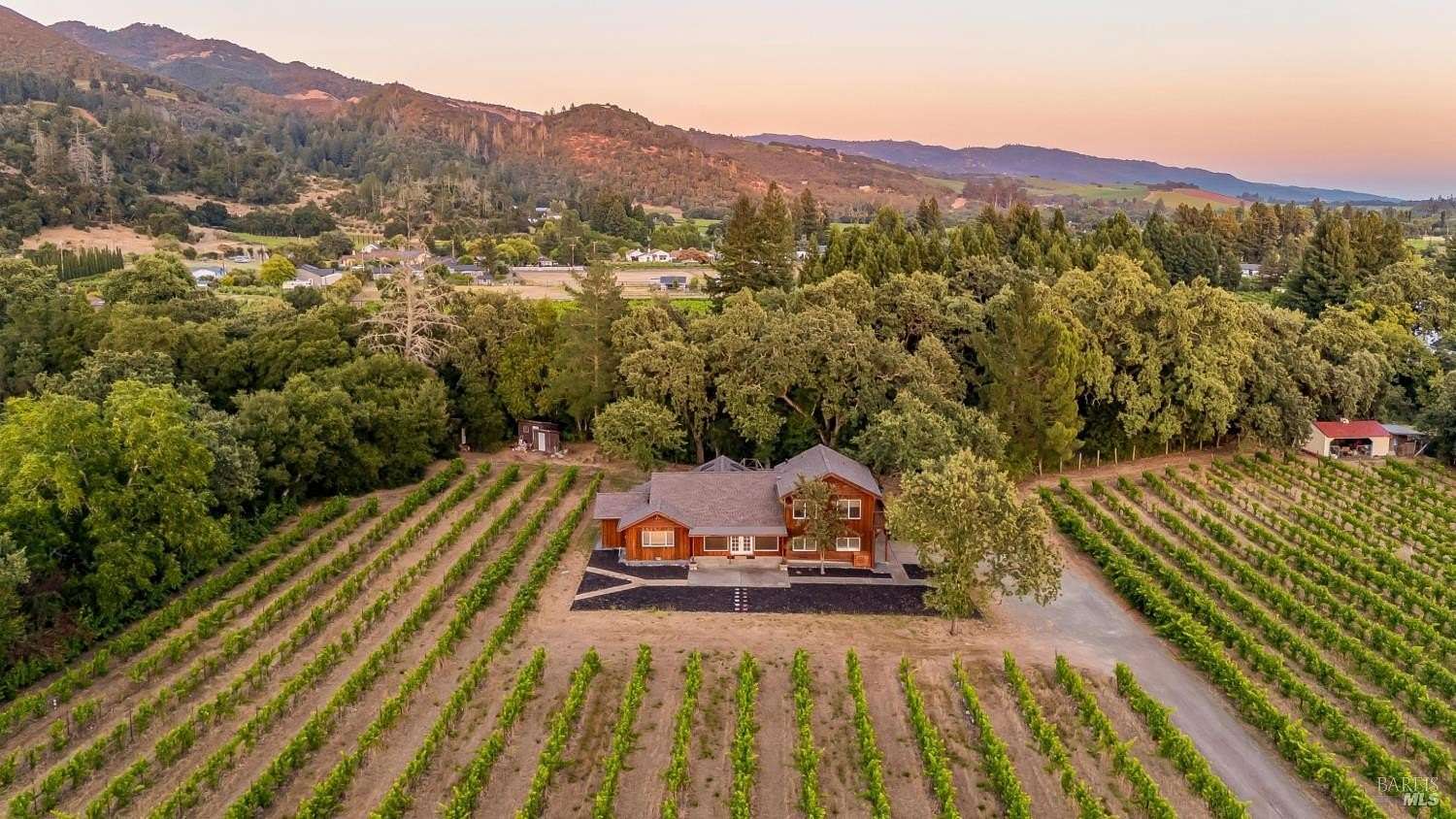 2.78 Acres of Land with Home for Sale in Santa Rosa, California