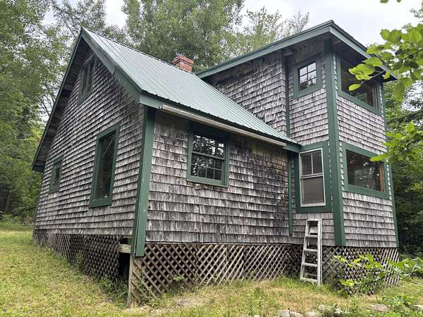24 Acres of Recreational Land with Home for Sale in Cooper, Maine