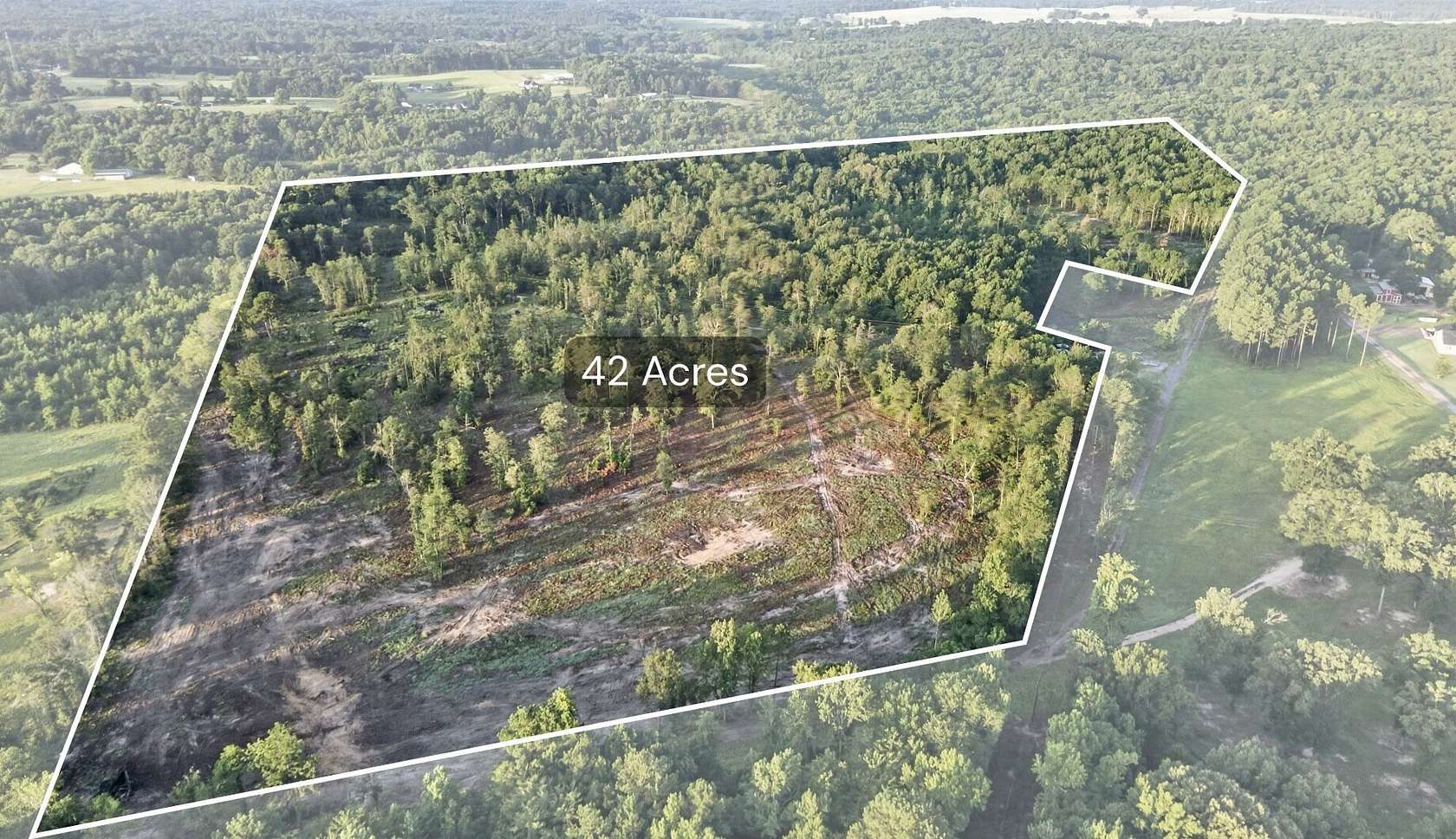 42 Acres of Recreational & Residential Land for Sale in Winona, Texas