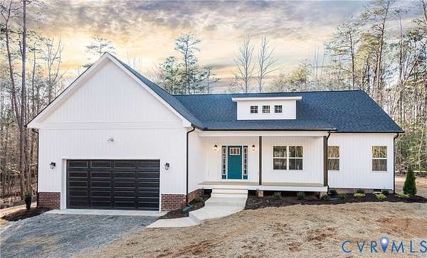 6.58 Acres of Land with Home for Sale in Louisa, Virginia