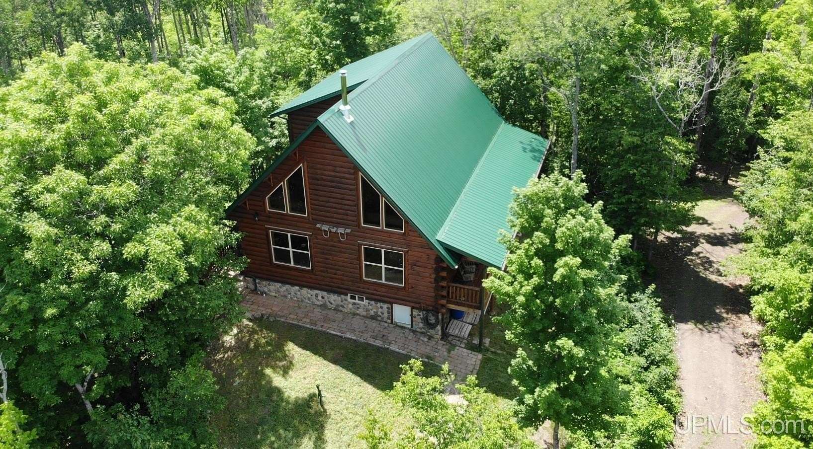 52.5 Acres of Recreational Land with Home for Sale in Rockland, Michigan