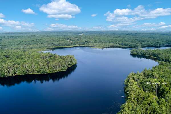 274 Acres of Recreational Land with Home for Sale in Waldoboro, Maine