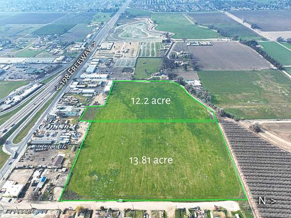 12.2 Acres of Mixed-Use Land for Sale in Visalia, California