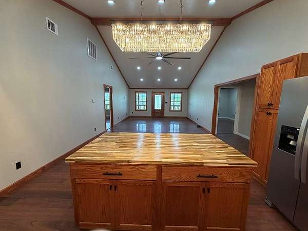 1.5 Acres of Land with Home for Sale in Broaddus, Texas