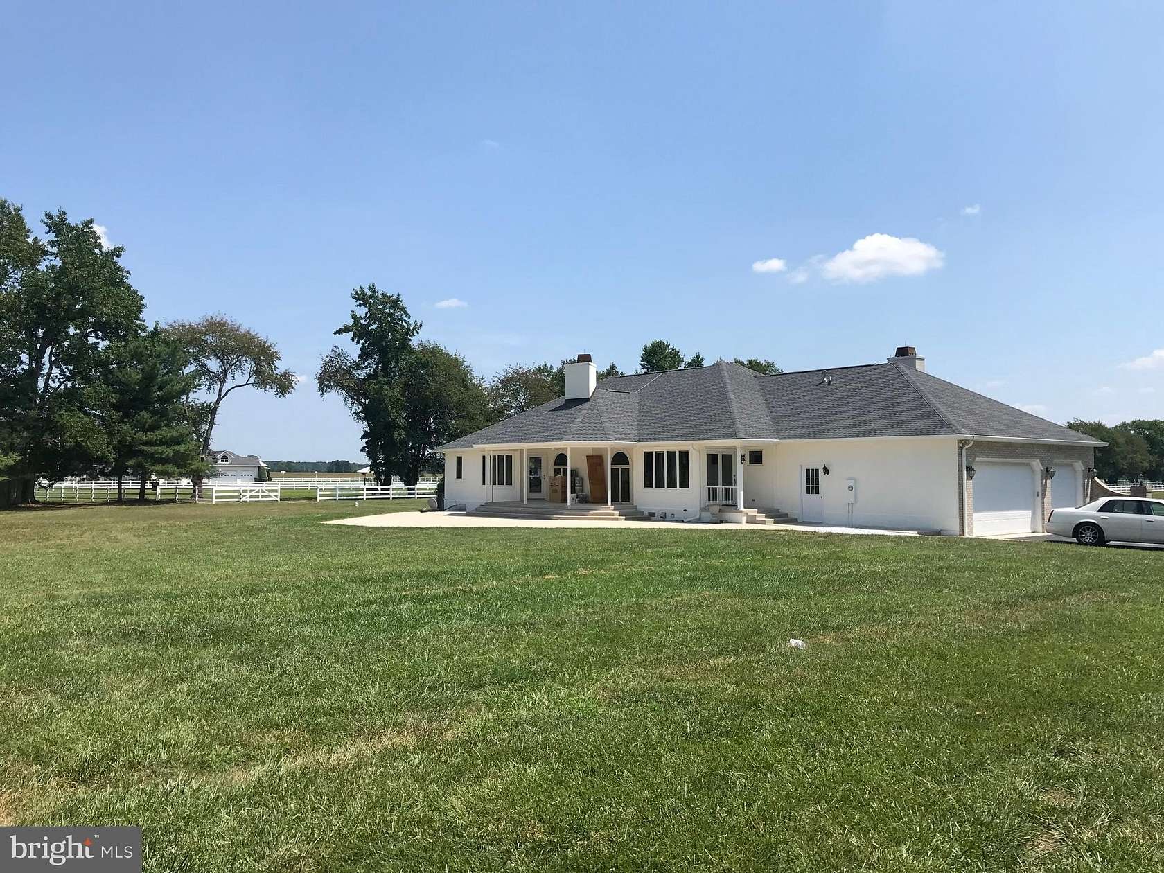 23.5 Acres of Land with Home for Lease in Hartly, Delaware