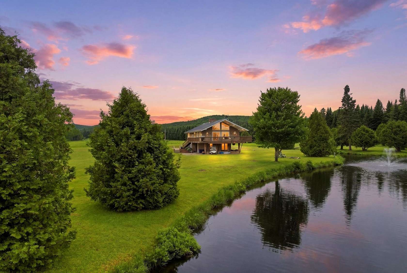 6.17 Acres of Land with Home for Sale in Canaan, Vermont