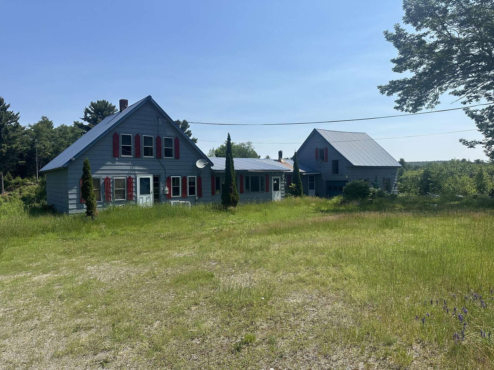 30 Acres of Land with Home for Sale in Salem, Maine