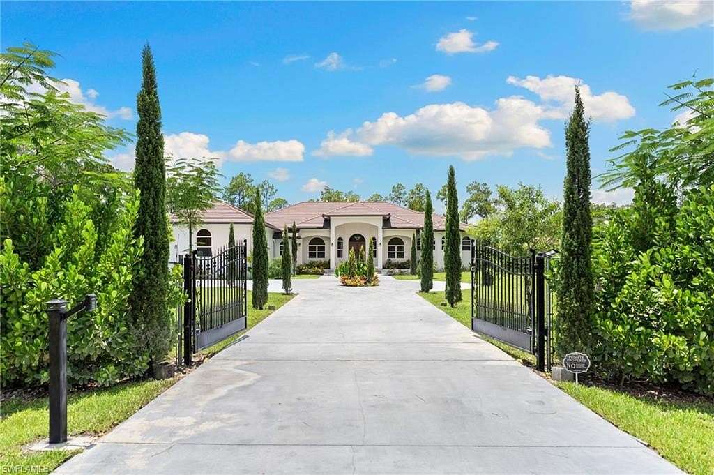 2.5 Acres of Land with Home for Sale in Naples, Florida
