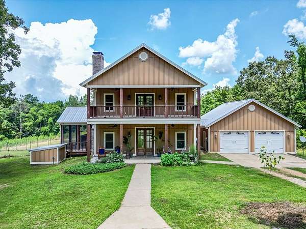 66 Acres of Land with Home for Sale in Abbeville, Mississippi