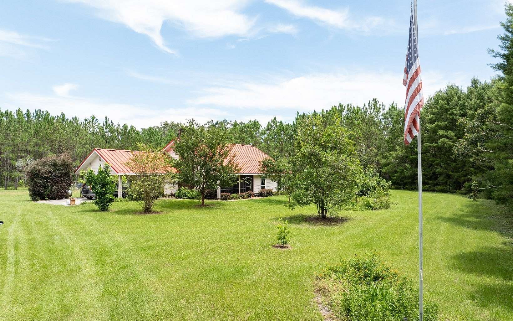 21.7 Acres of Recreational Land with Home for Sale in O'Brien, Florida