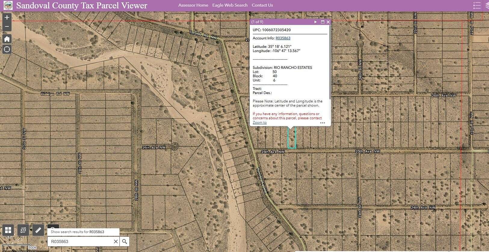 0.5 Acres of Land for Sale in Rio Rancho, New Mexico