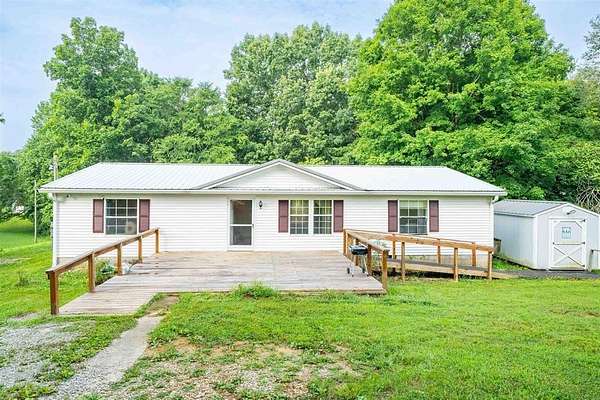 10.4 Acres of Land with Home for Sale in Hartford, Kentucky