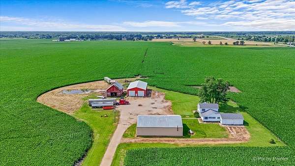 5 Acres of Land with Home for Sale in Big Rock, Illinois