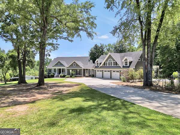 22 Acres of Recreational Land with Home for Sale in Monticello, Georgia