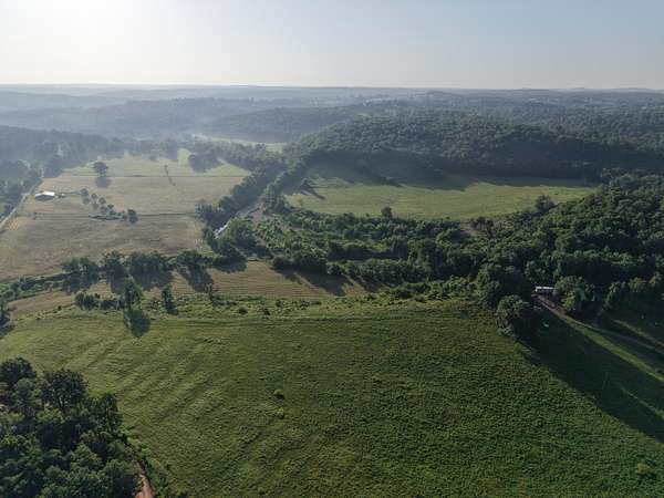 190 Acres of Land with Home for Sale in Tecumseh, Missouri