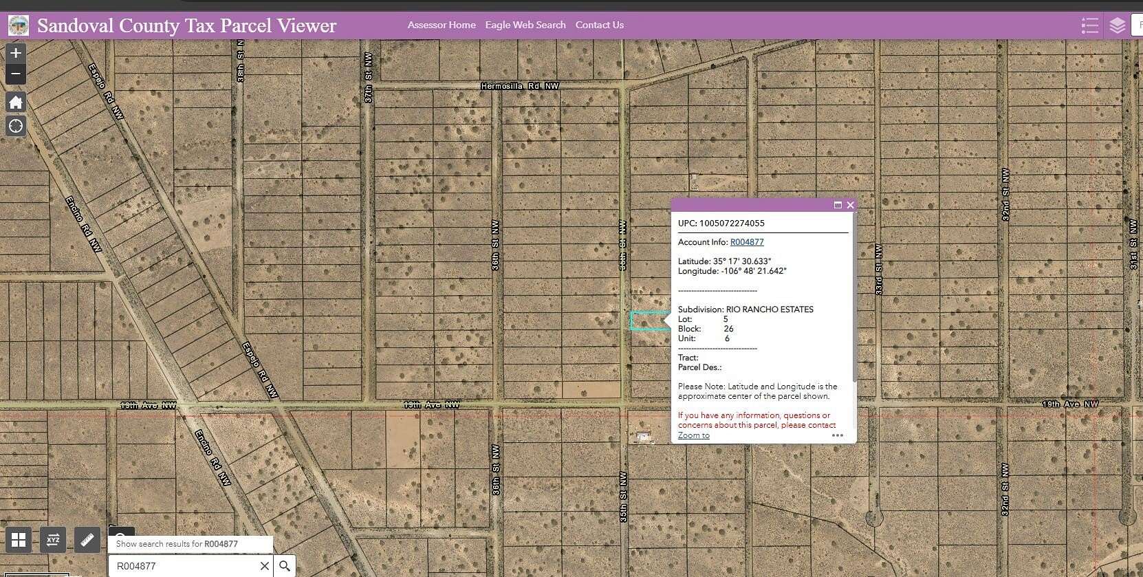0.5 Acres of Land for Sale in Rio Rancho, New Mexico