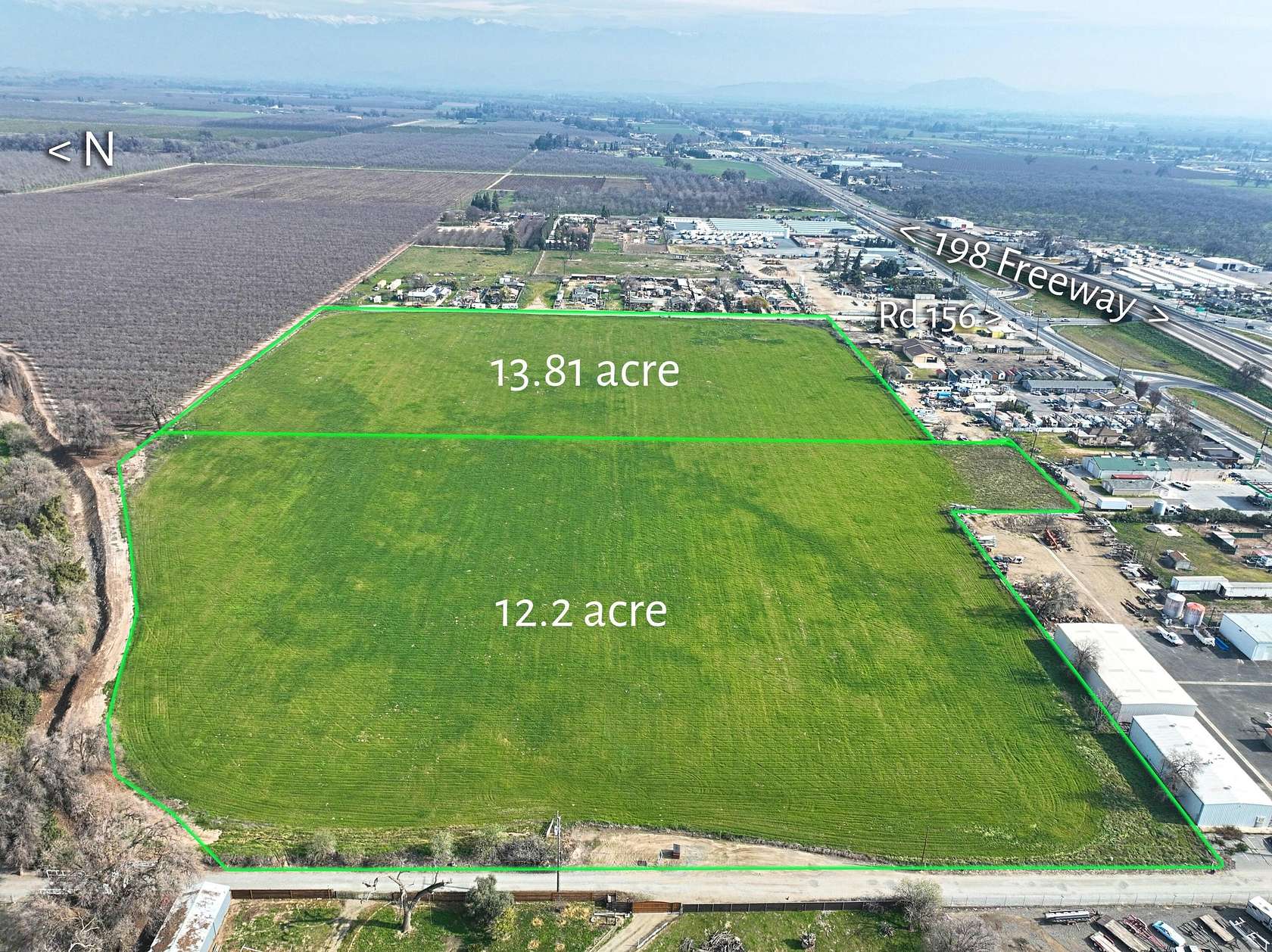 13.8 Acres of Mixed-Use Land for Sale in Visalia, California