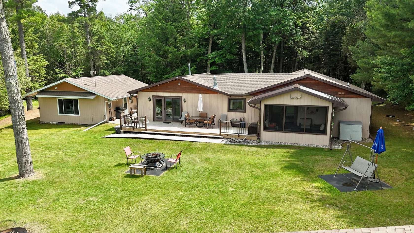 3 Acres of Land with Home for Sale in Tomahawk, Wisconsin
