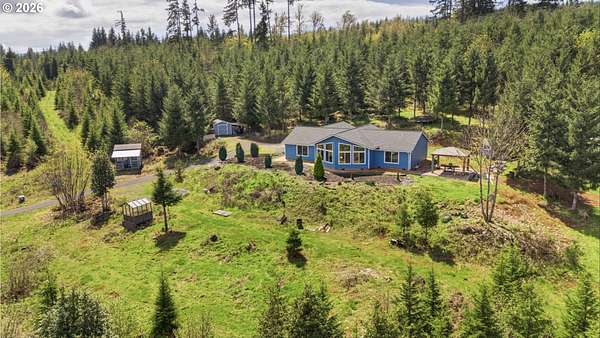 30.4 Acres of Recreational Land with Home for Sale in Springfield, Oregon