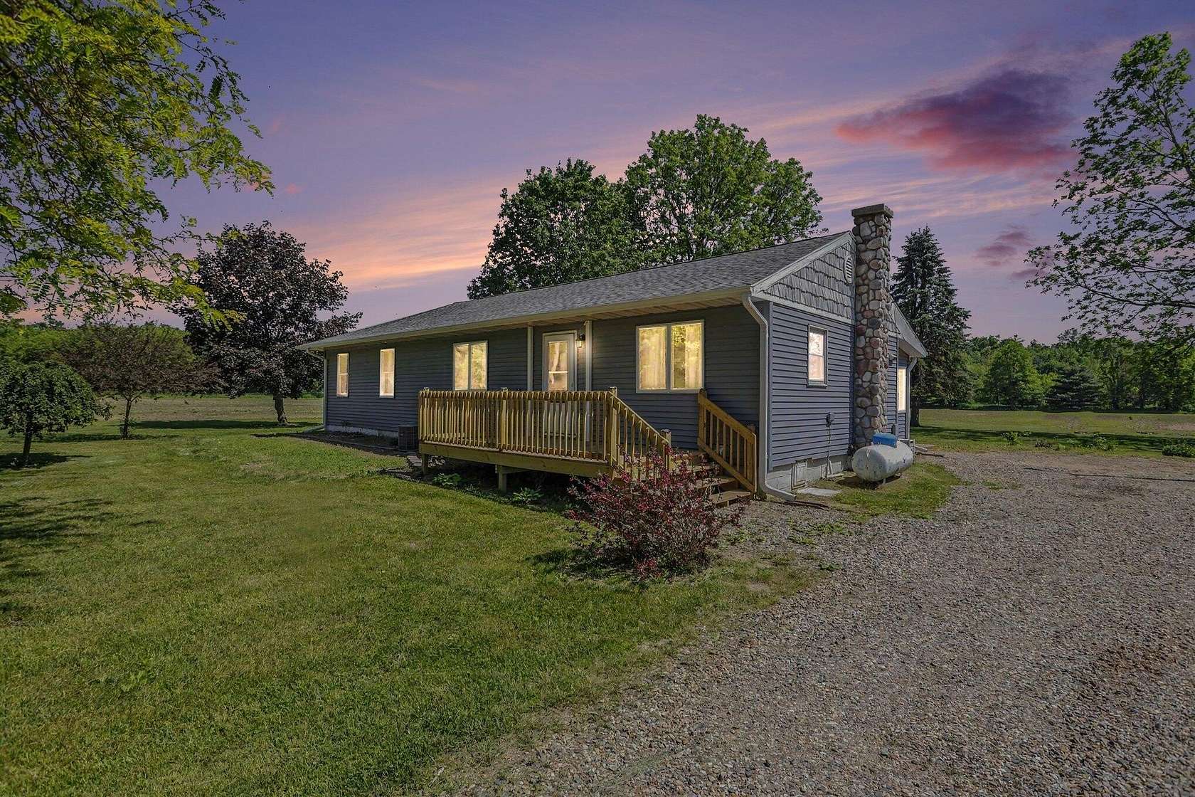 10 Acres of Land with Home for Sale in Cassopolis, Michigan