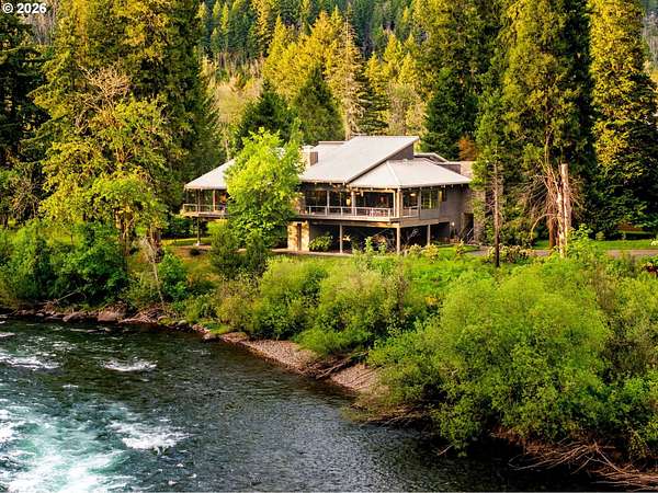 41 Acres of Land with Home for Sale in Vida, Oregon