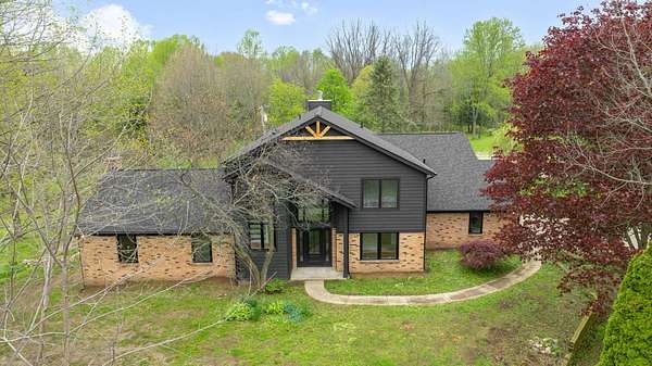 30 Acres of Recreational Land with Home for Sale in Lakeville, Indiana