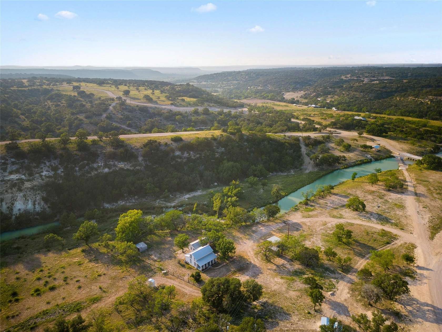 3.26 Acres of Land with Home for Sale in Junction, Texas