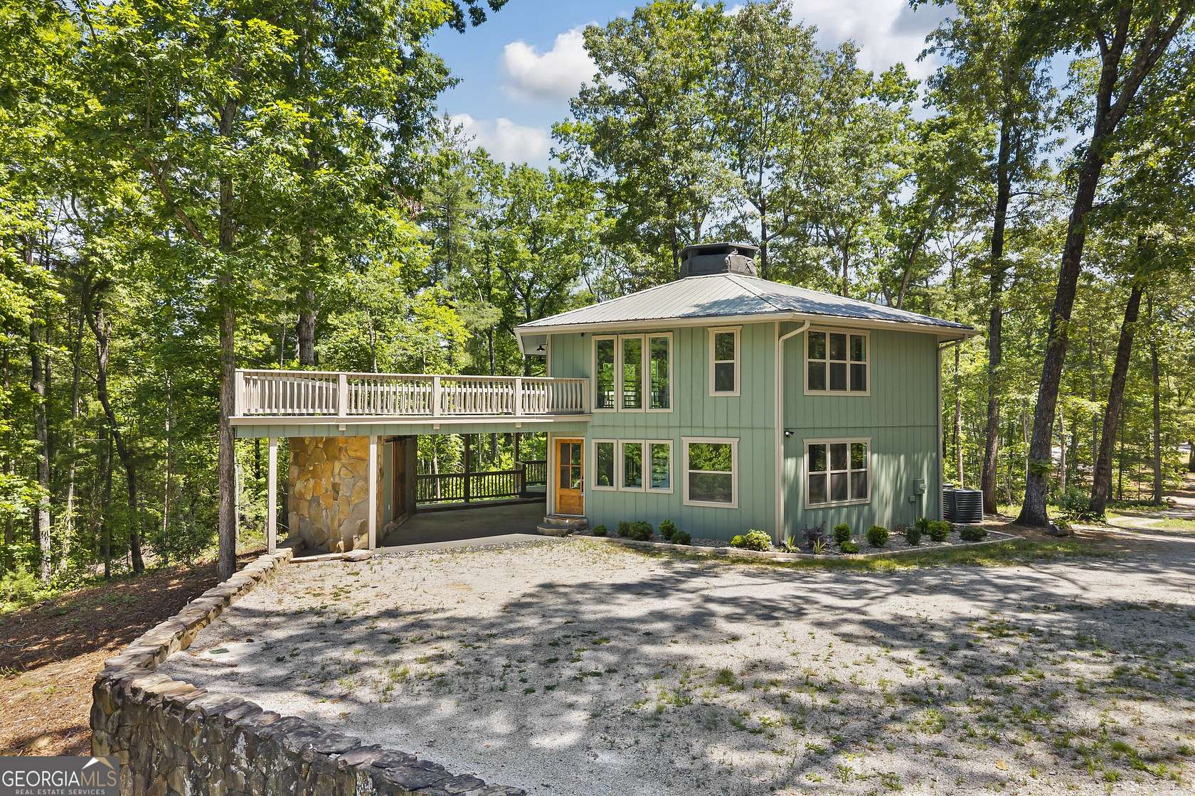 1.87 Acres of Land with Home for Sale in Lakemont, Georgia