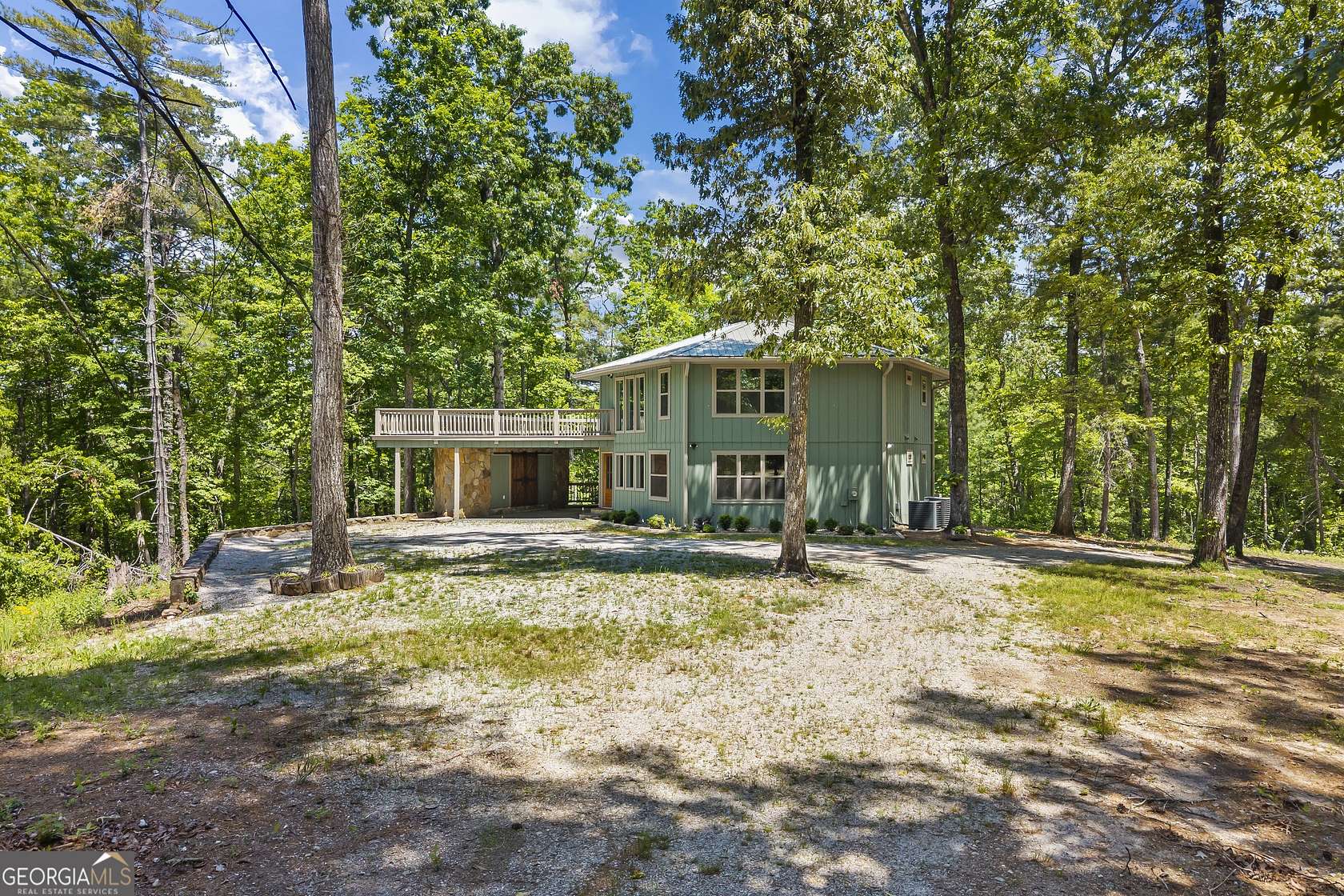 1.87 Acres of Land with Home for Sale in Lakemont, Georgia