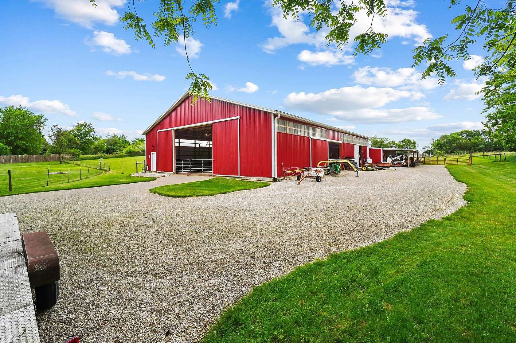 9.76 Acres of Land with Home for Sale in North Lewisburg, Ohio